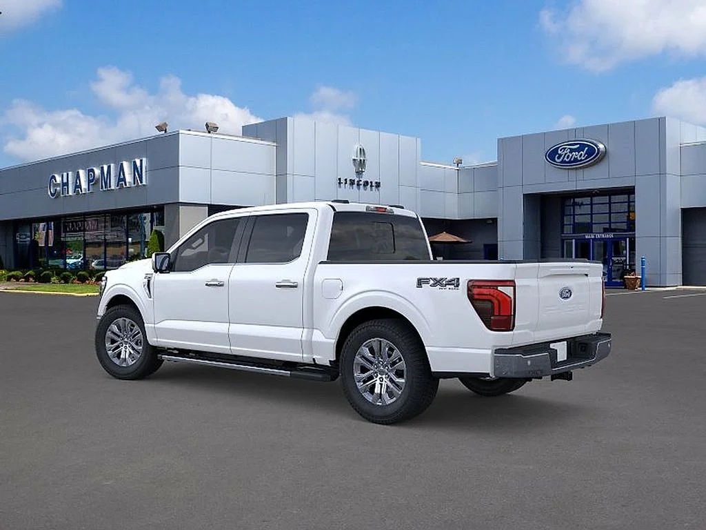 New 2026 Star White Metallic Tri-Coat Ford Lariat® image 4