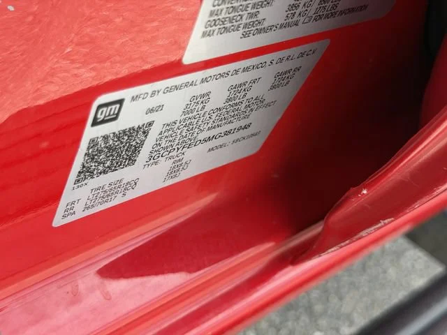 Used 2021 RED HOT Chevrolet LT Trail Boss image 36
