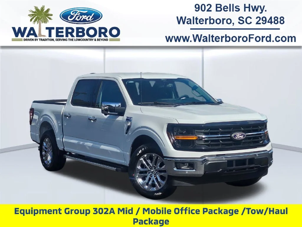 New 2026 Oxford White Ford XLT image 1