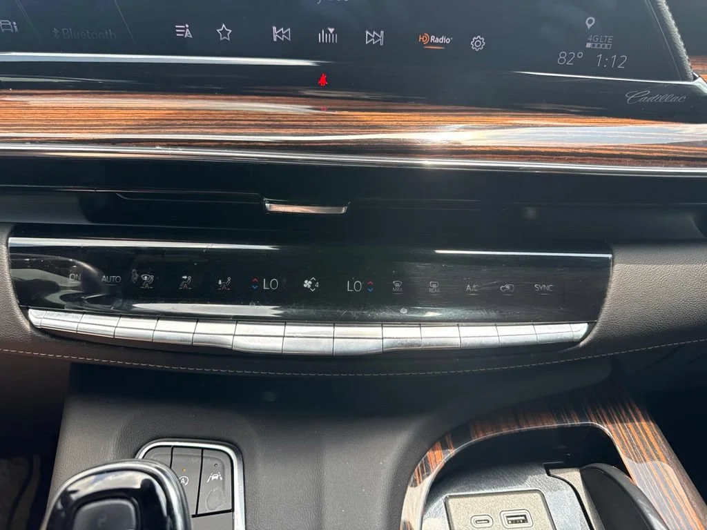 Used 2023 Galactic Gray Metallic Cadillac Premium Luxury image 22