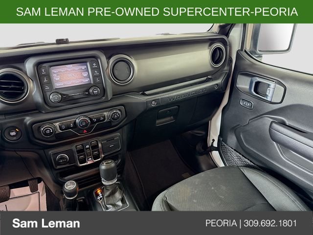 Used 2021 White Jeep Unlimited Sport S image 21