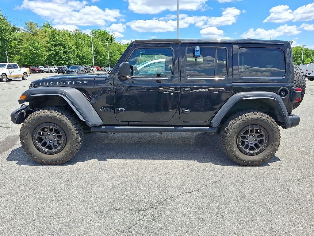 Used 2022 Black Jeep Unlimited High Tide image 4