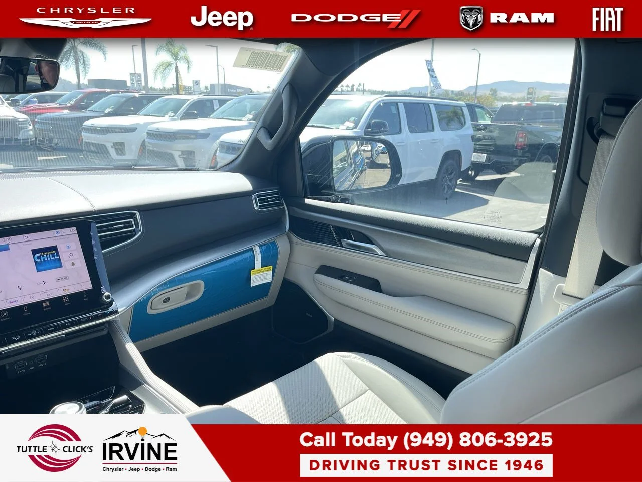 New 2026 Fathom Blue Pearl-Coat Exterior Paint Jeep Limited Reserve image 3