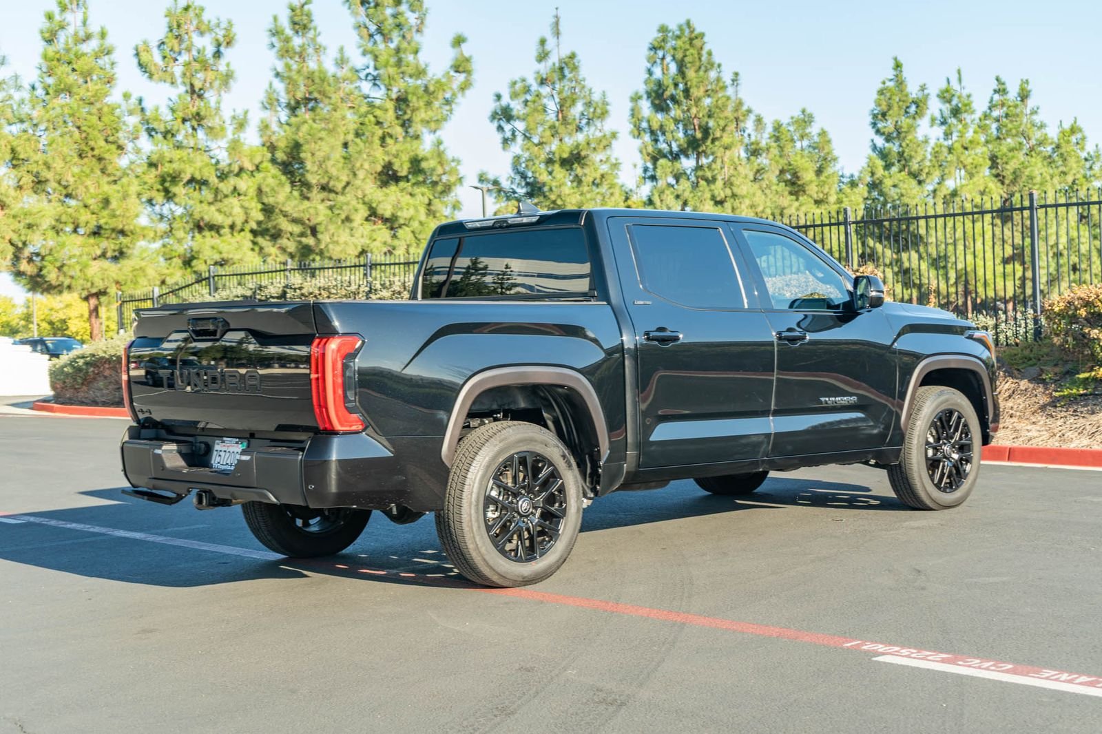 Certified Used 2025 Midnight Black Metallic Toyota Limited image 9