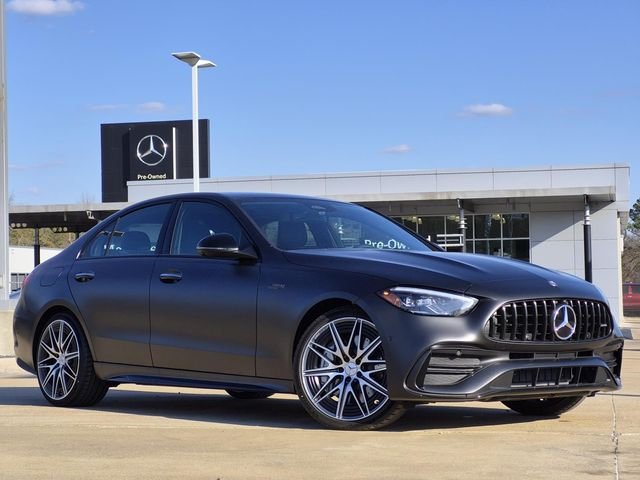 New 2026 MANUFAKTUR exclusive graphite grey magno Mercedes-Benz AMG® C 43 4MATIC® Sedan image 1