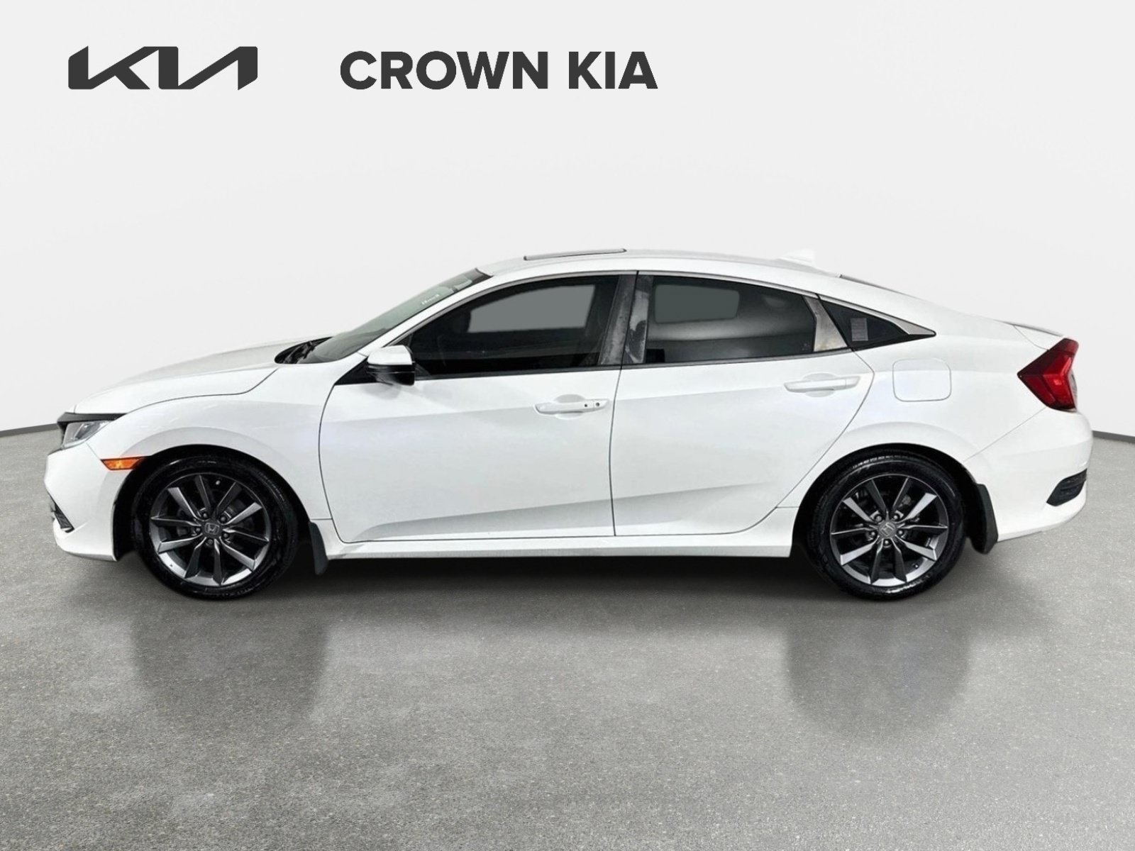 Used 2019 White Orchid Pearl Honda EX image 8