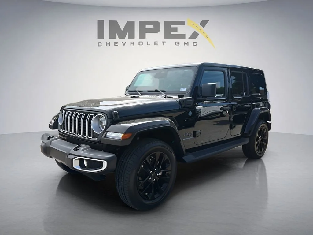 Used 2025 Black Jeep Sahara image 1