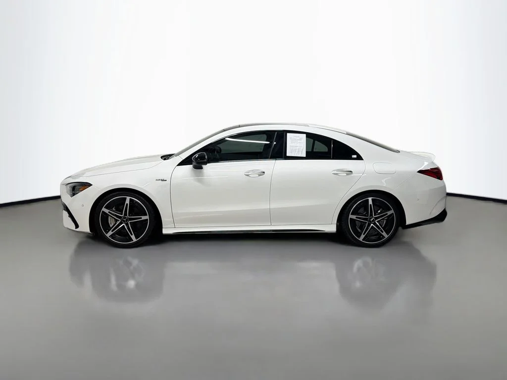 Used 2025 Polar White Mercedes-AMG CLA 35 AMG® image 2