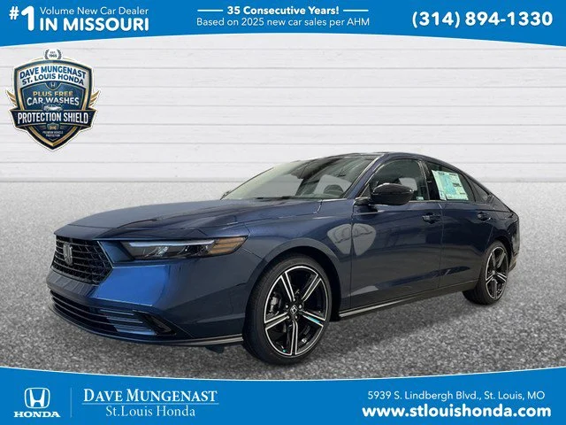 New 2026 Canyon River Blue Metallic Honda SE image 1