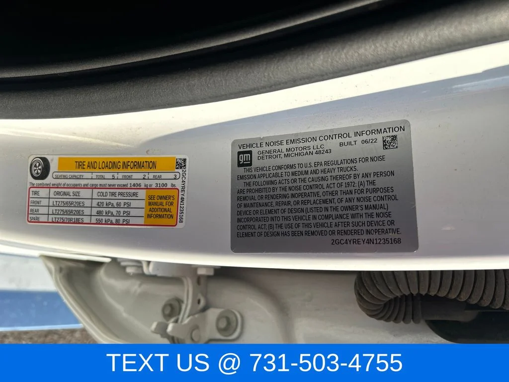 Used 2022 White Chevrolet High Country image 31