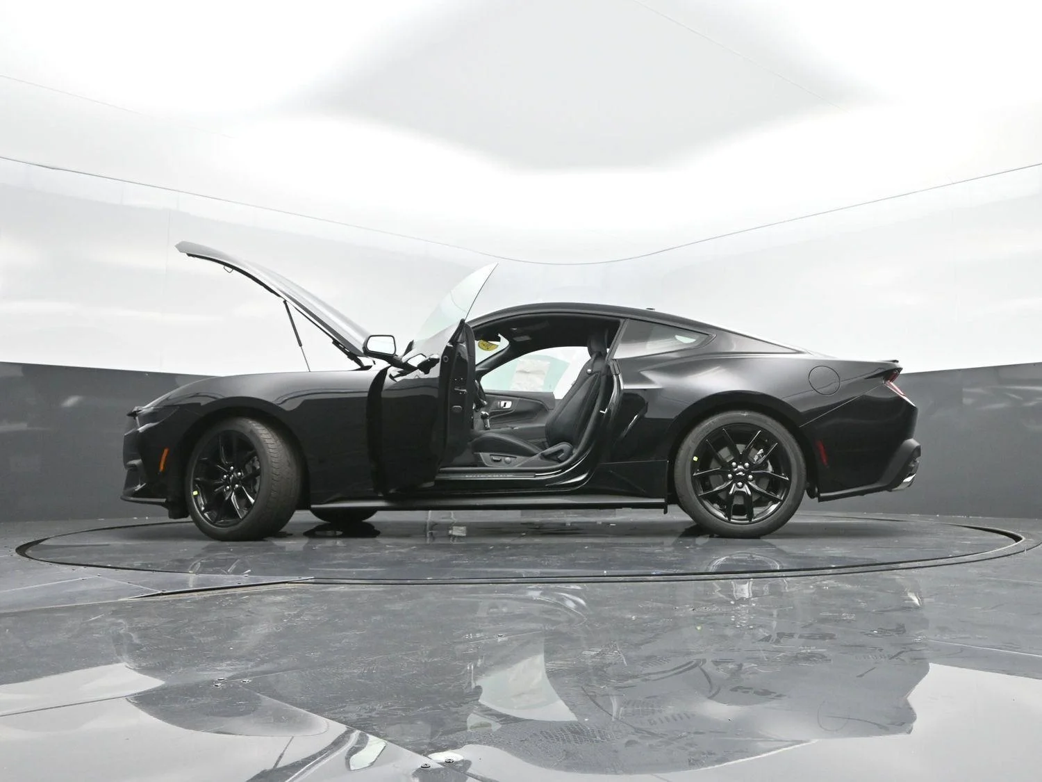 New 2025 Shadow Black Ford EcoBoost® Premium Fastback image 46