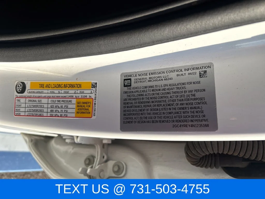 Used 2022 White Chevrolet High Country image 31