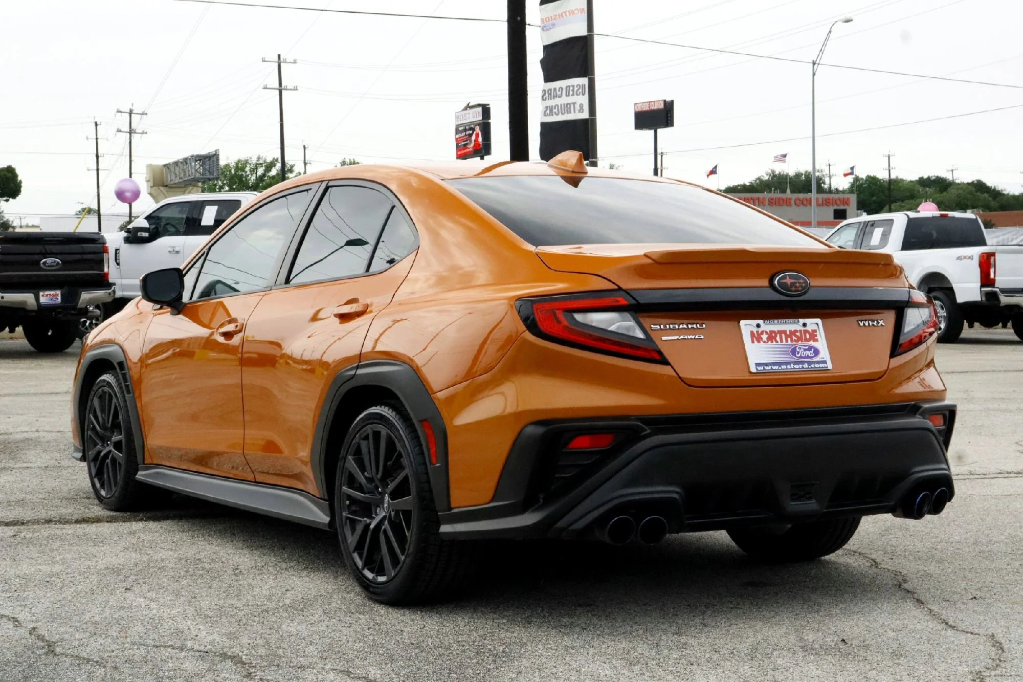 Used 2022 Solar Orange Pearl Subaru Premium image 6