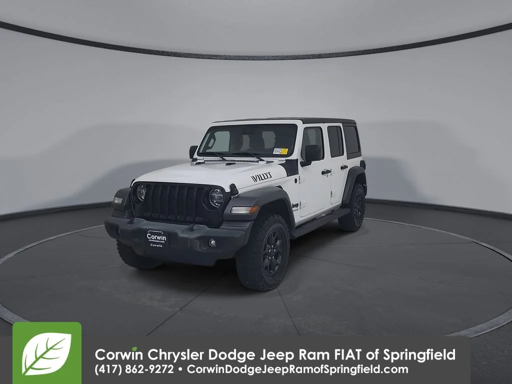 Certified Used 2020 White Jeep Unlimited Sport image 5