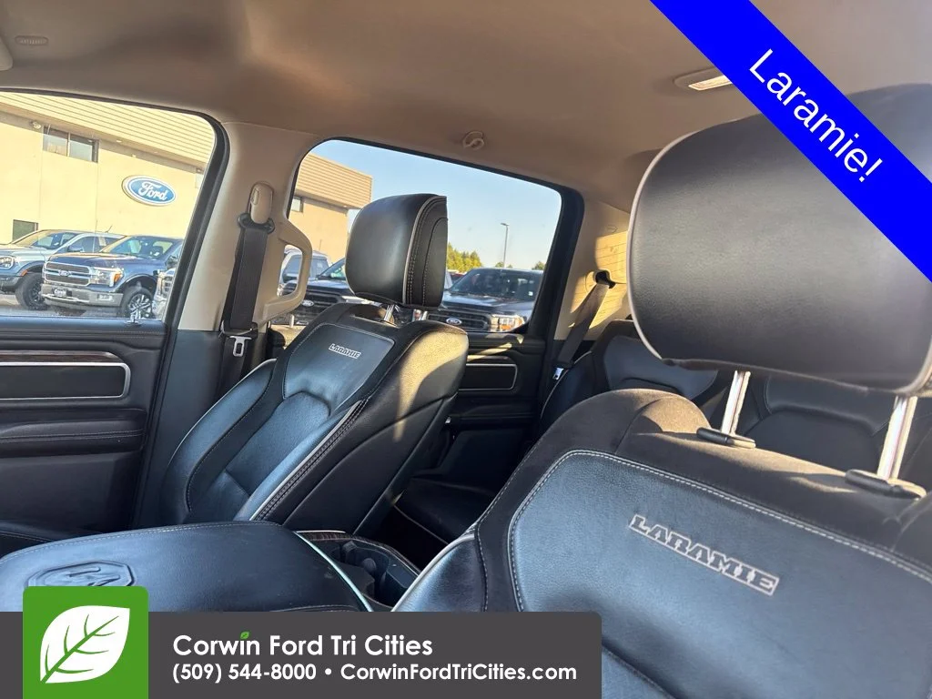Used 2020 Bright White Clearcoat Ram Laramie image 12