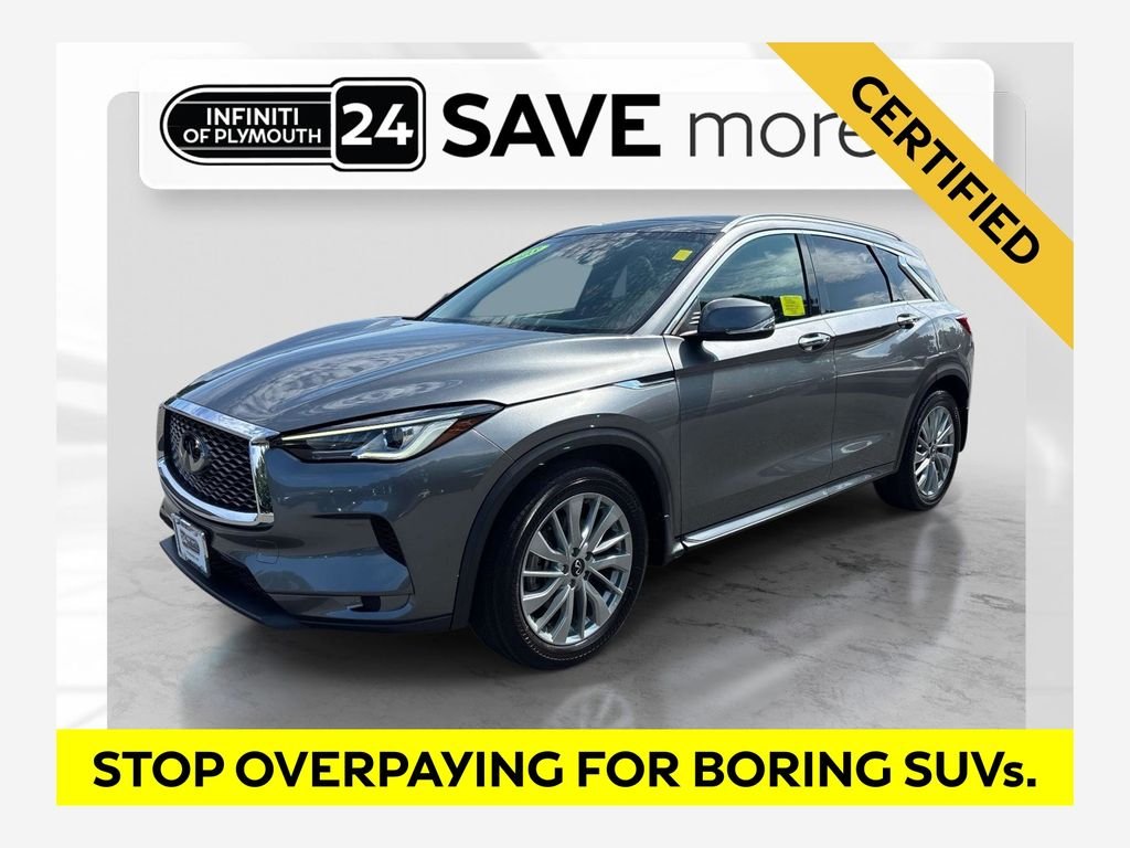 Certified Used 2023 Gray INFINITI LUXE image 1