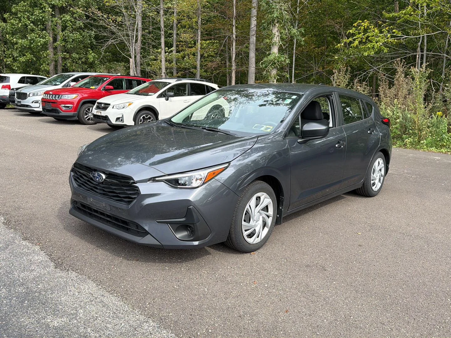 Used 2024 Magnetite Gray Metallic Subaru Base image 12