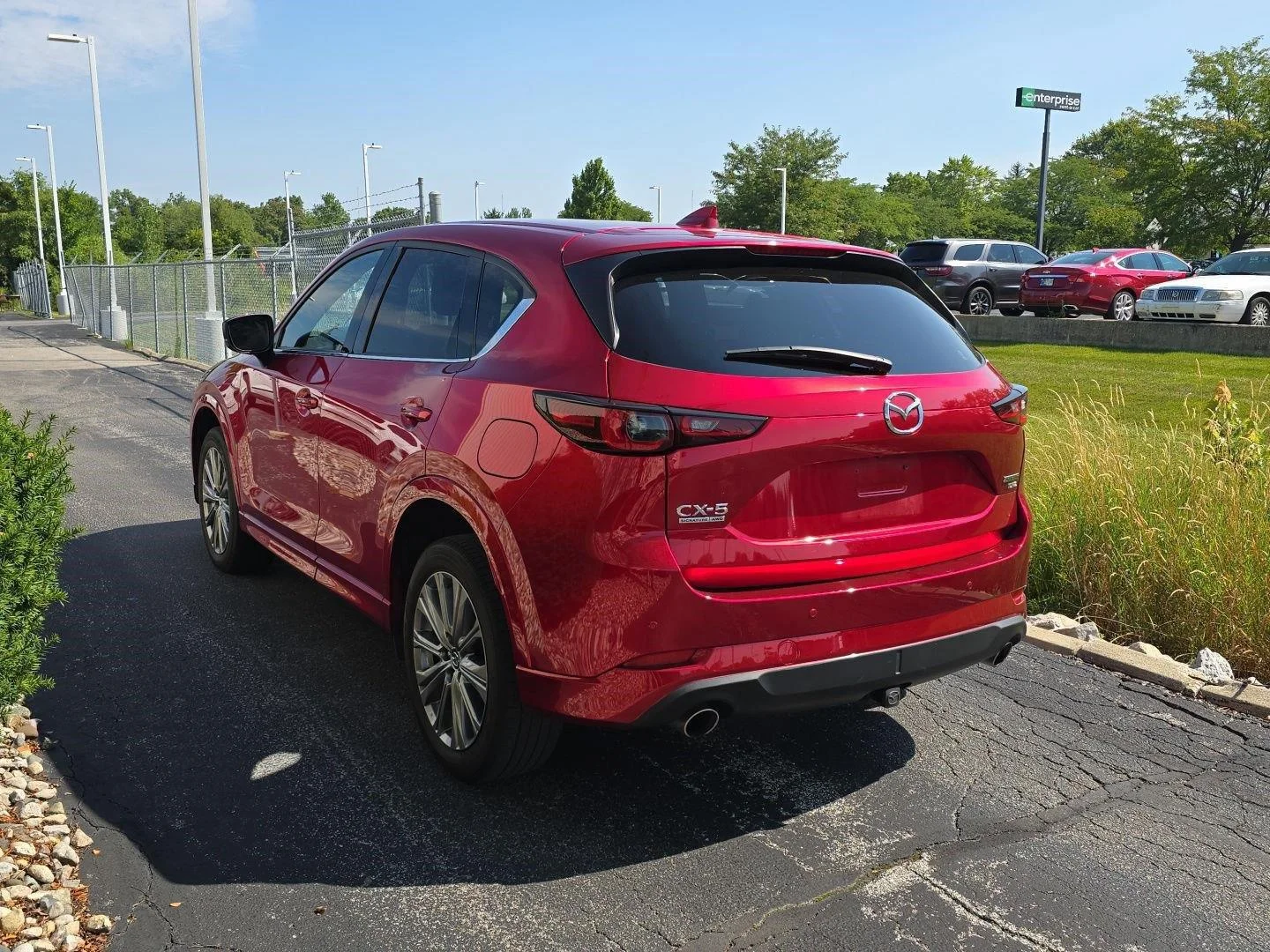 Used 2023 Soul Red Crystal Metallic Mazda 2.5 Turbo Signature image 7