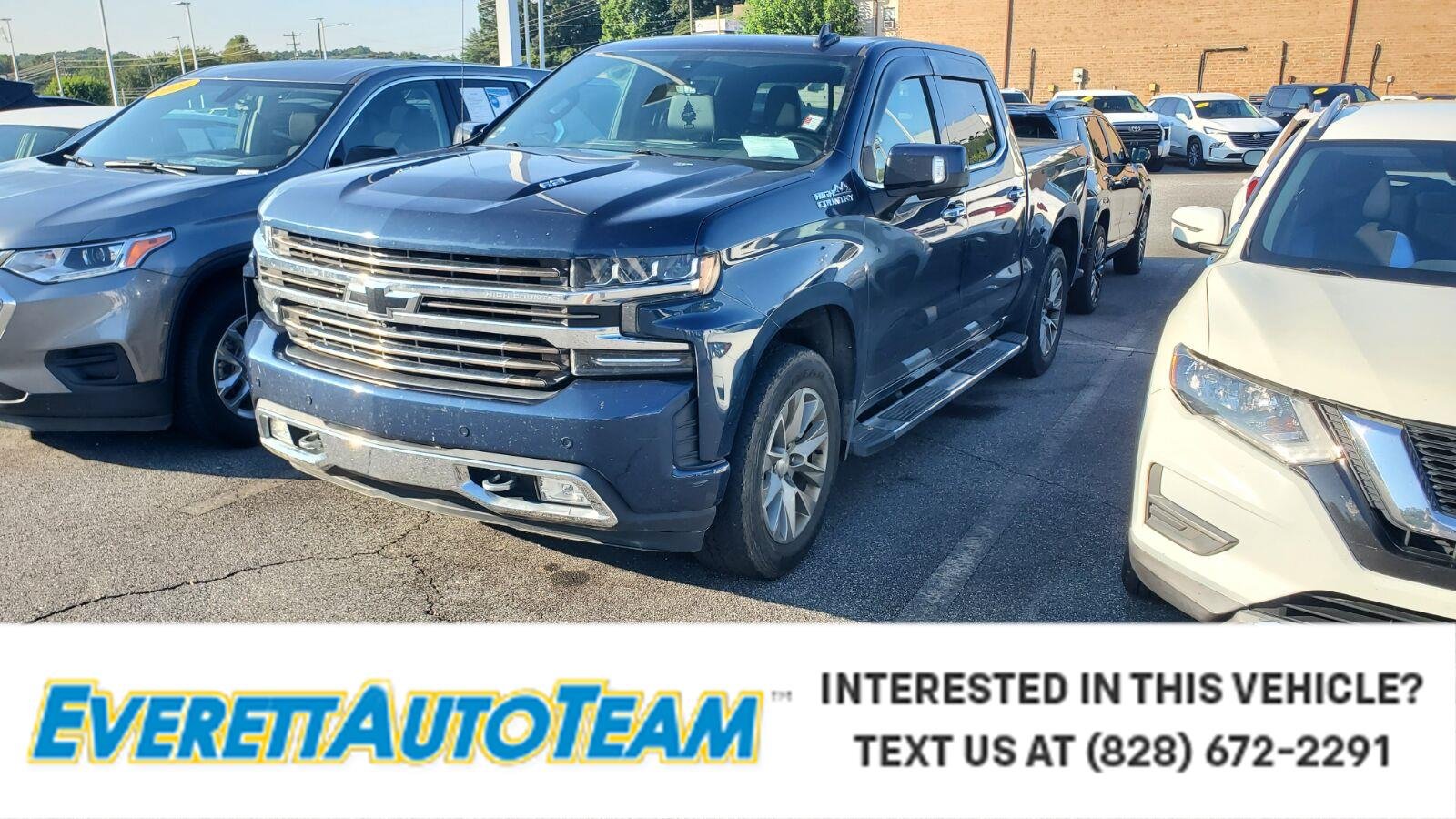 NORTHSKY BLUE METALLIC 2019 Chevrolet Silverado 1500 Pickup Truck Four-Wheel Drive
