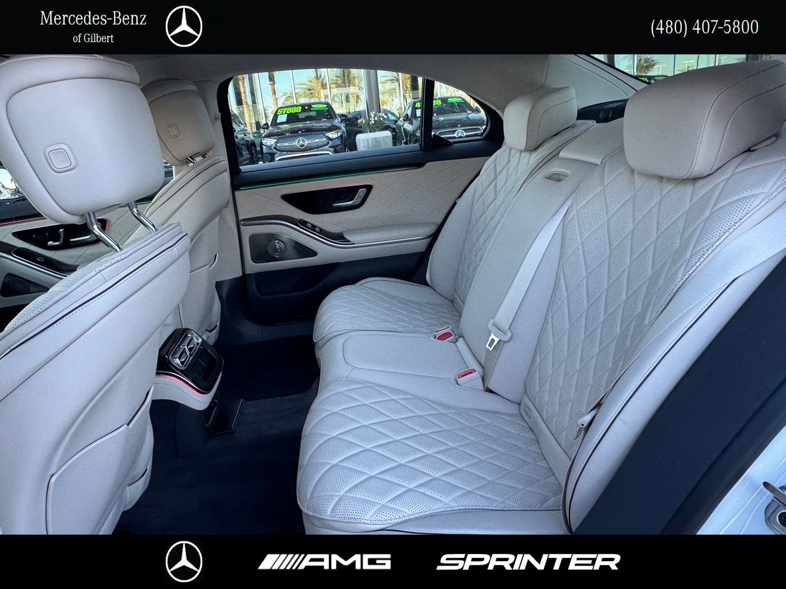 Certified Used 2026 White Mercedes-Benz S 580 image 22
