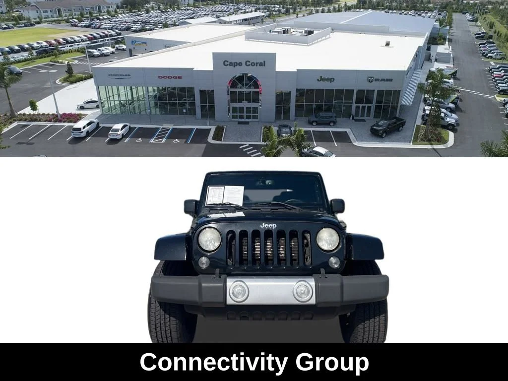 Used 2015 Black Jeep Sahara image 4