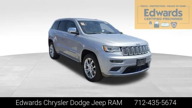 Used 2021 Silver Jeep Summit image 1