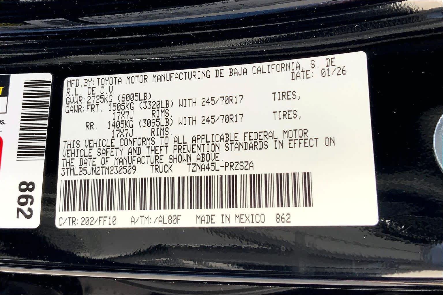 2026 Toyota Tacoma SR5 - Photo 21