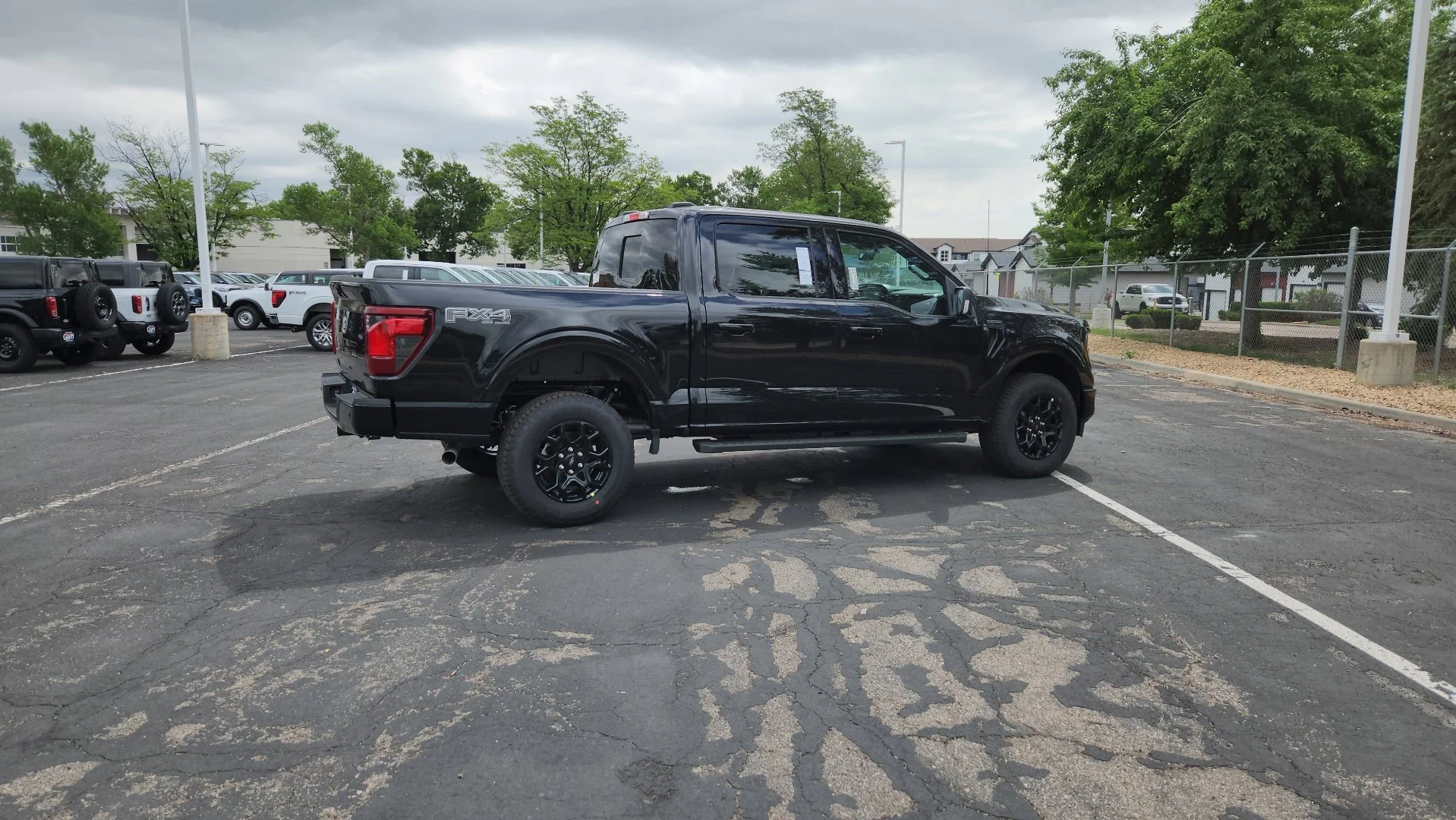 New 2026 Agate Black Metallic Ford XLT image 14