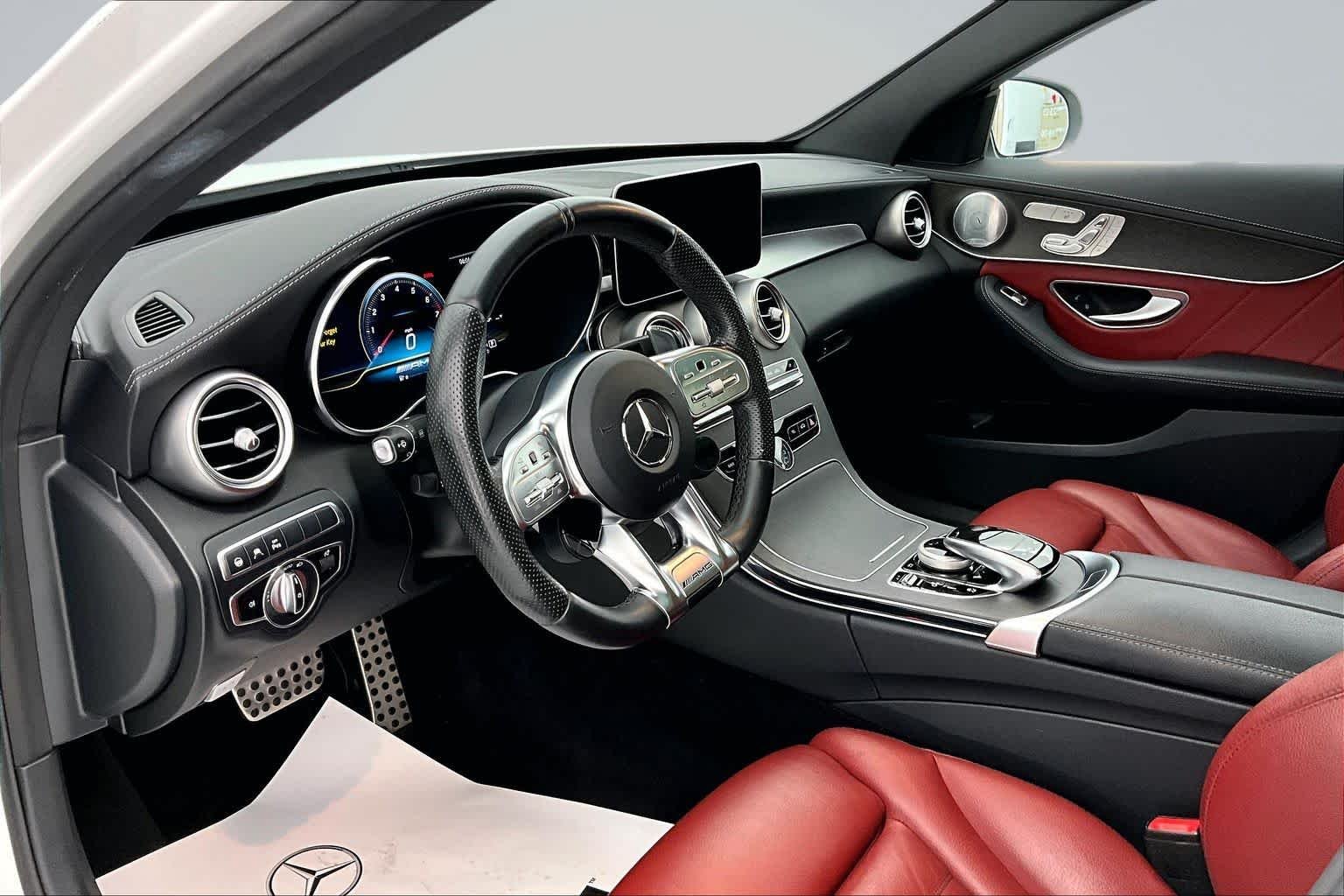 Used 2020 Polar White Mercedes-Benz AMG® C 43 image 2