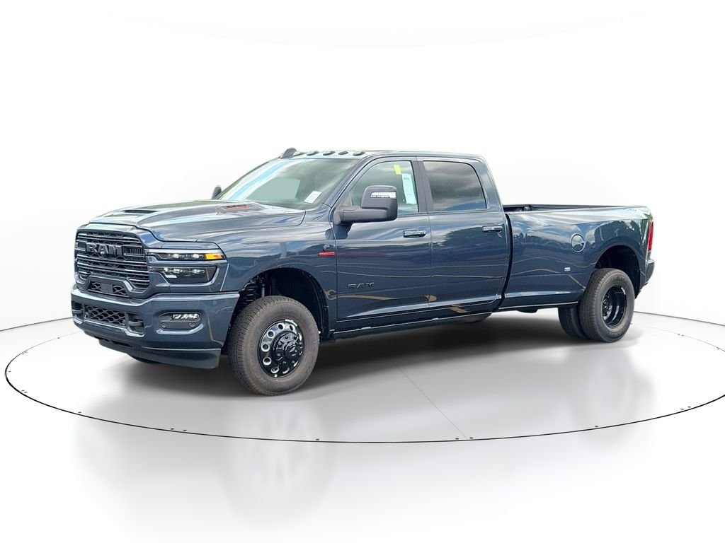 New 2026 Forged Blue Metallic Exterior Paint RAM Laramie image 2