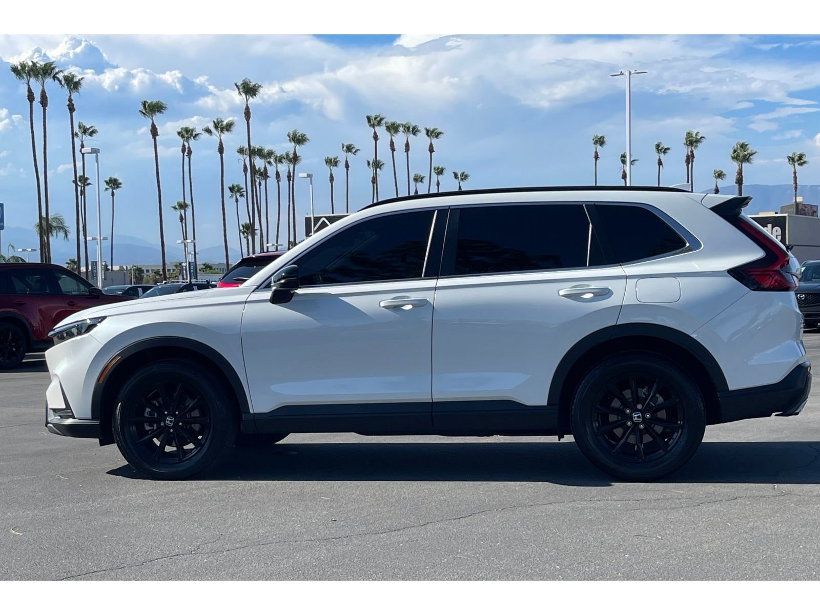 Used 2024 Platinum White Pearl Honda Sport image 2