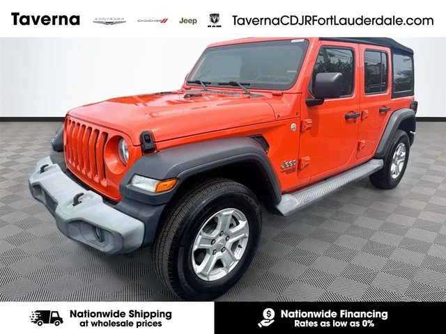 2018 Jeep Wrangler Unlimited Sport S