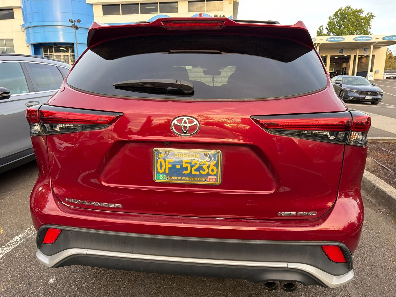 Used 2021 Ruby Flare Pearl Toyota XSE image 5