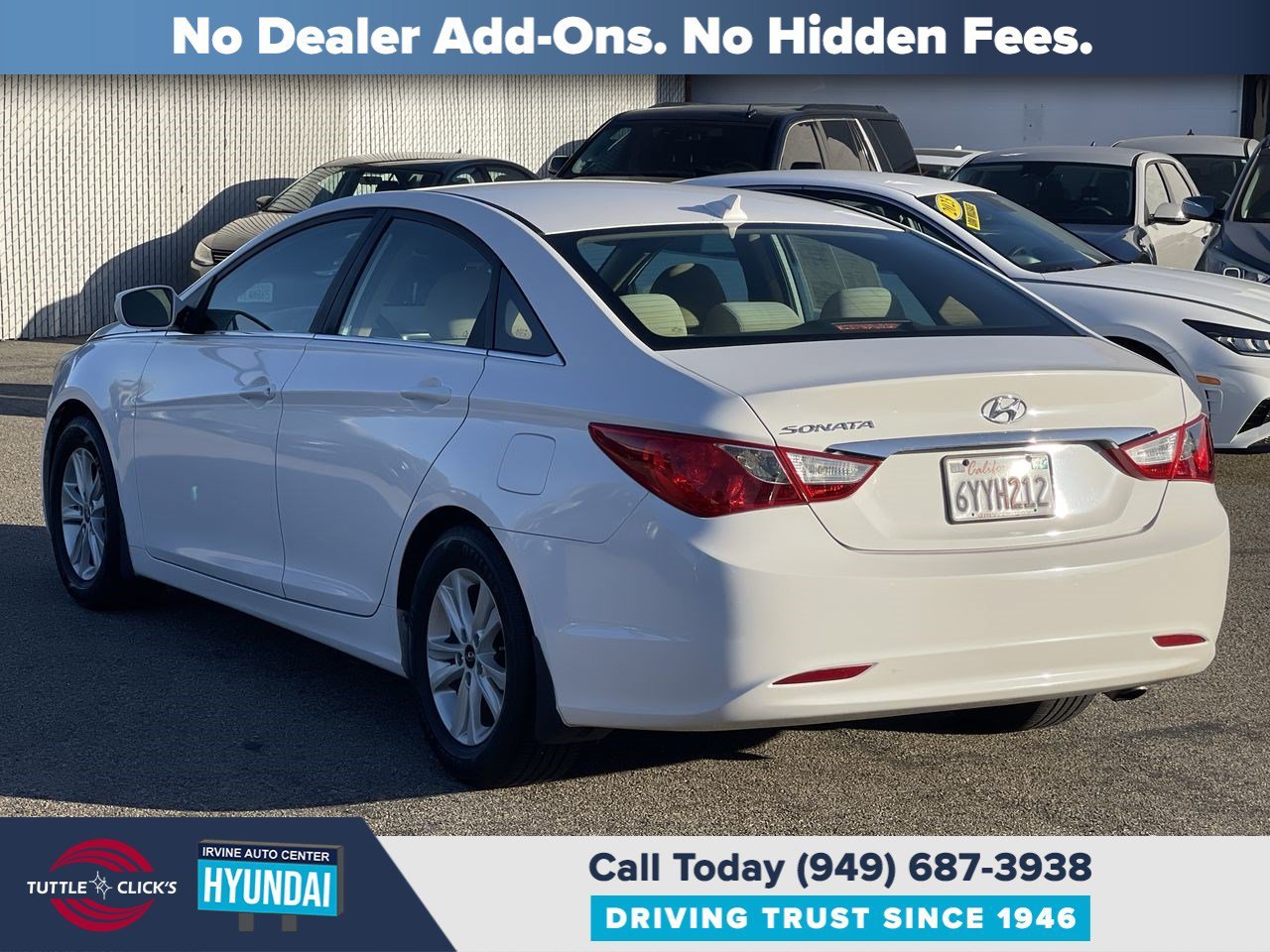 Used 2013 Shimmering White HYUNDAI GLS PZEV image 5