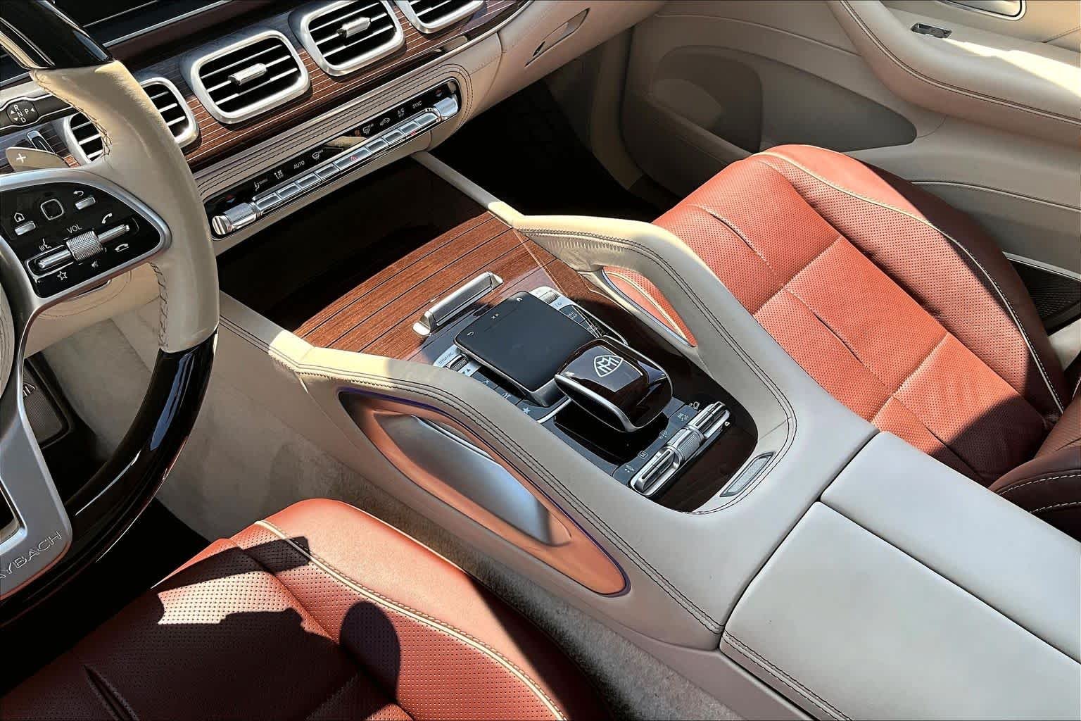 Used 2023 MANUFAKTUR Cardinal Red Metallic Mercedes-Benz Maybach GLS 600 image 17