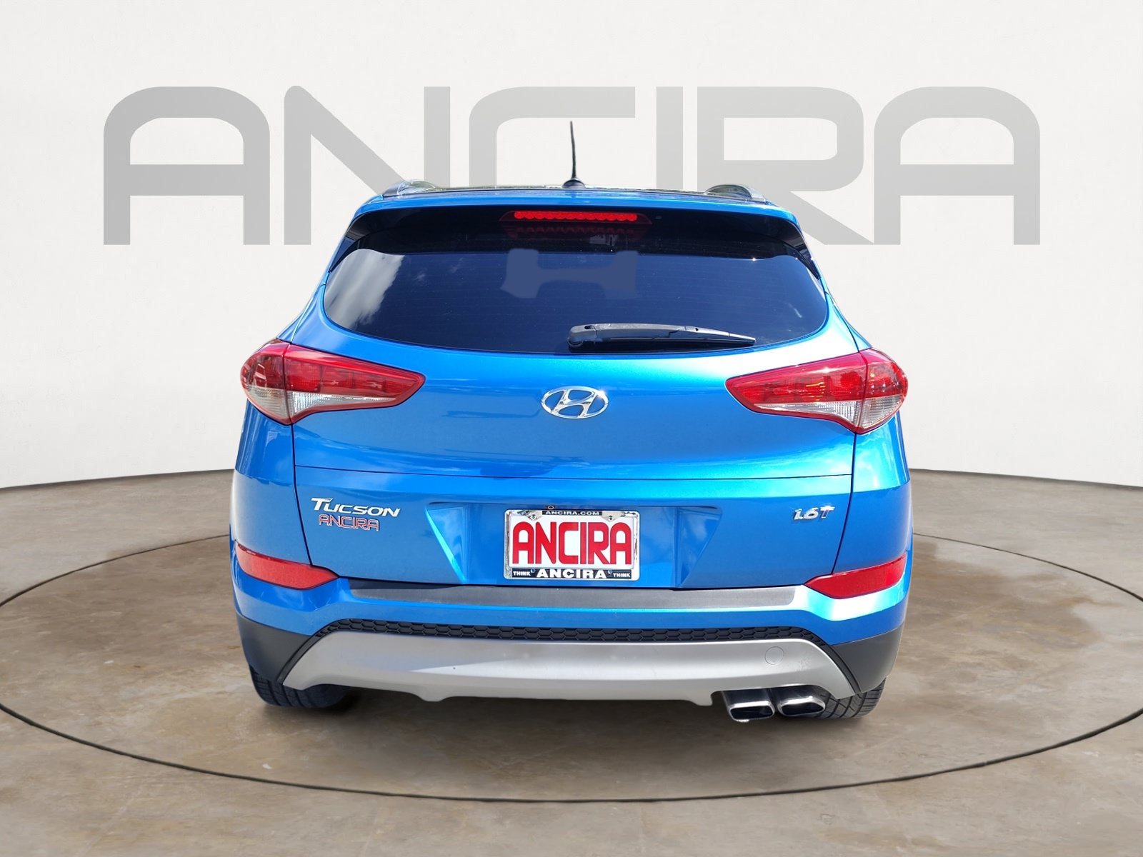 Used 2017 Caribbean Blue Hyundai Night image 9