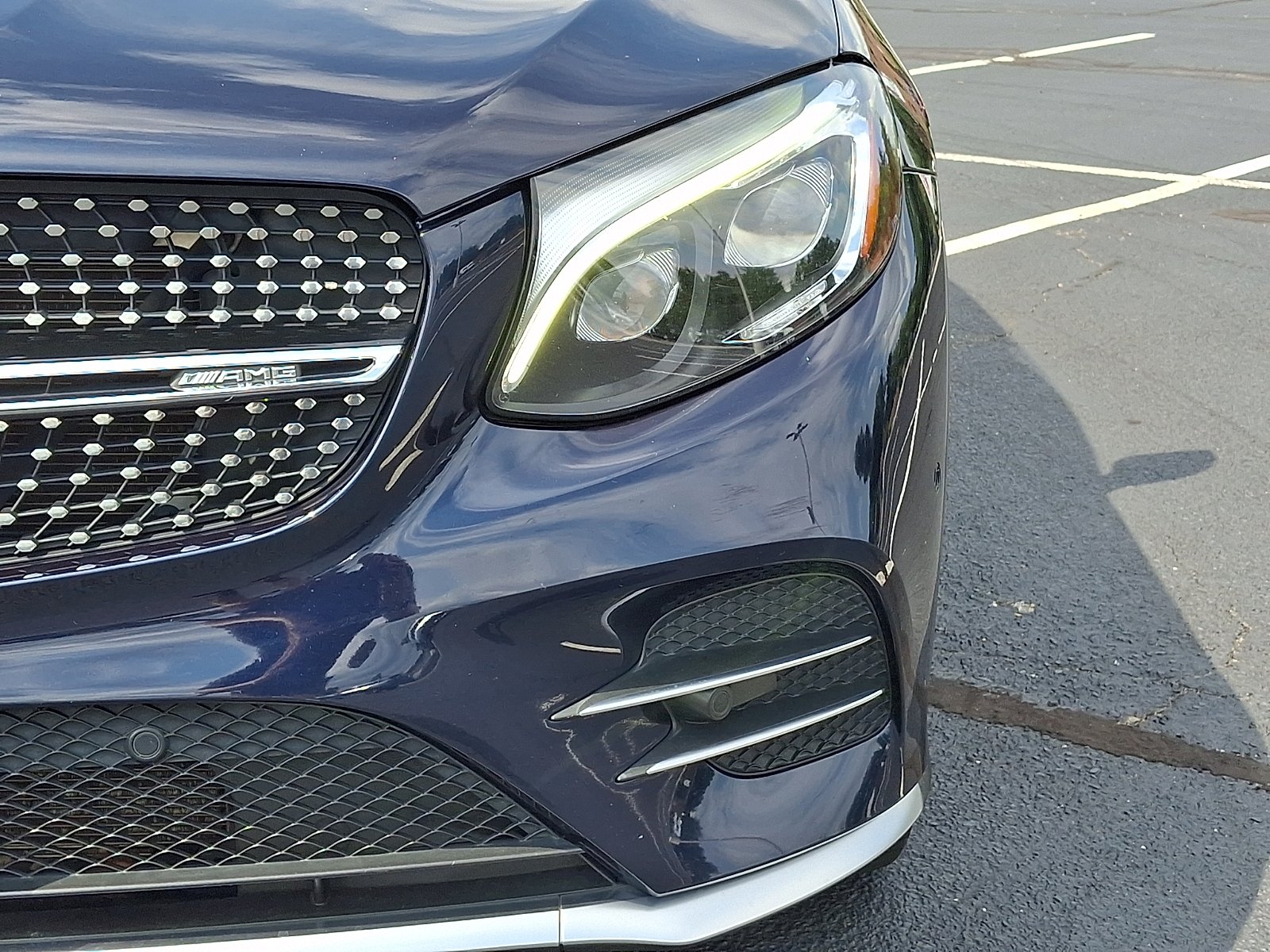 Used 2018 Lunar Blue Metallic - 890 Mercedes-Benz 4MATIC® image 9