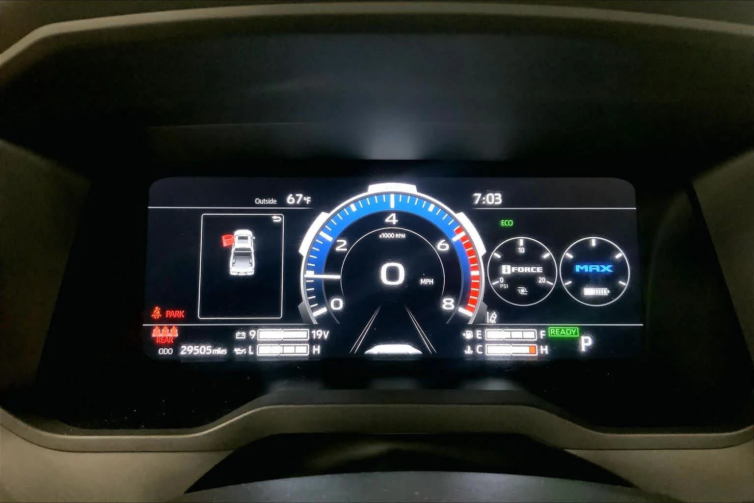 Used 2024 Wind Chill Pearl Toyota 1794 Edition Hybrid image 26