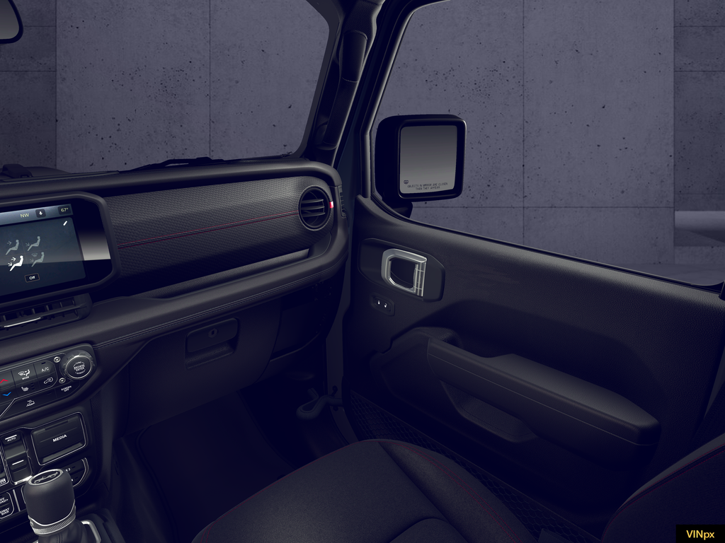 New 2026 Bright White Clear-Coat Exterior Paint Jeep Rubicon image 9