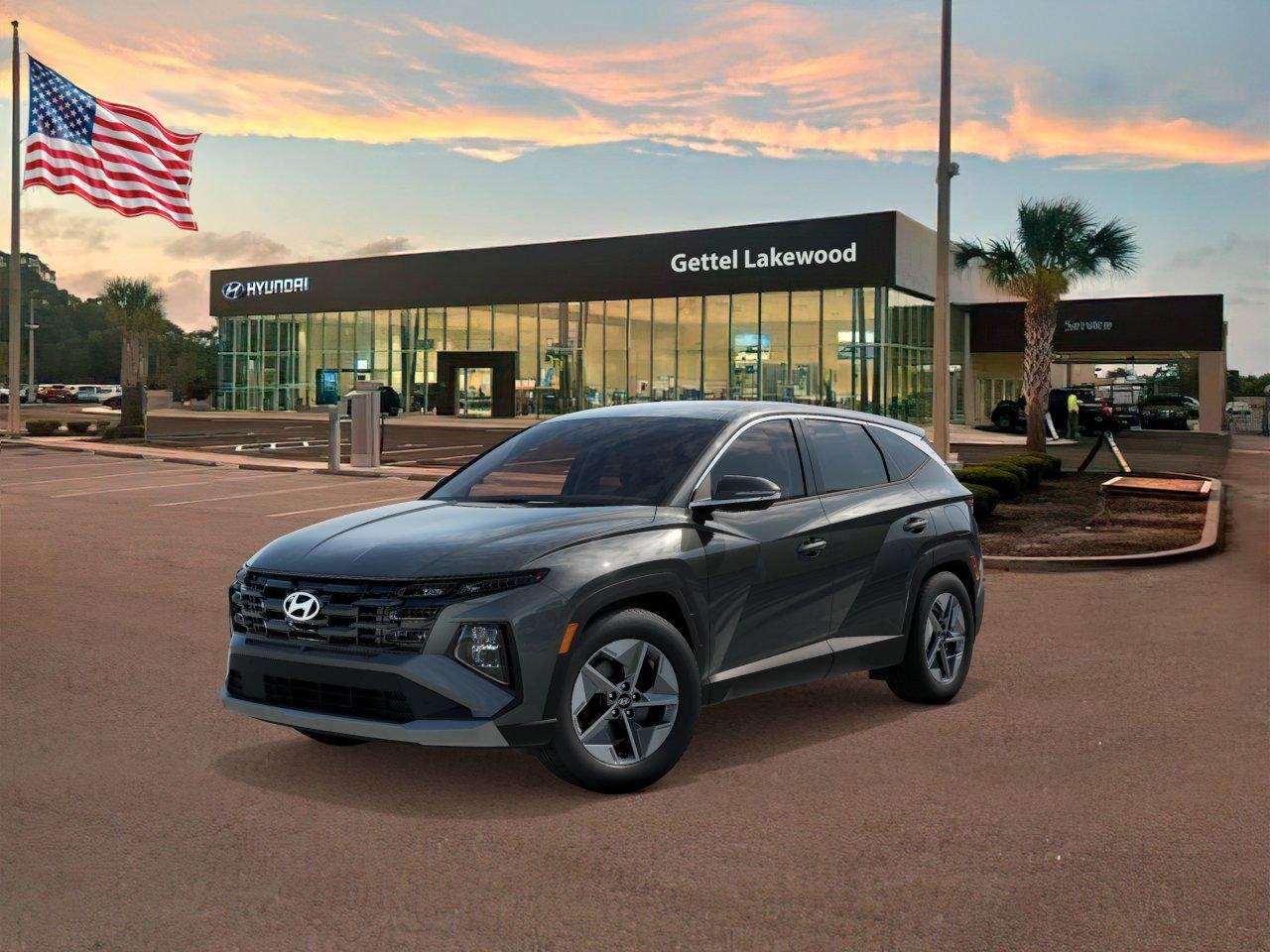 New 2026 Gray Hyundai SEL AWD image 1