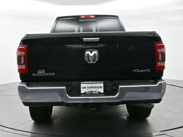 Used 2022 Diamond Black Crystal Pearlcoat Ram Laramie image 6