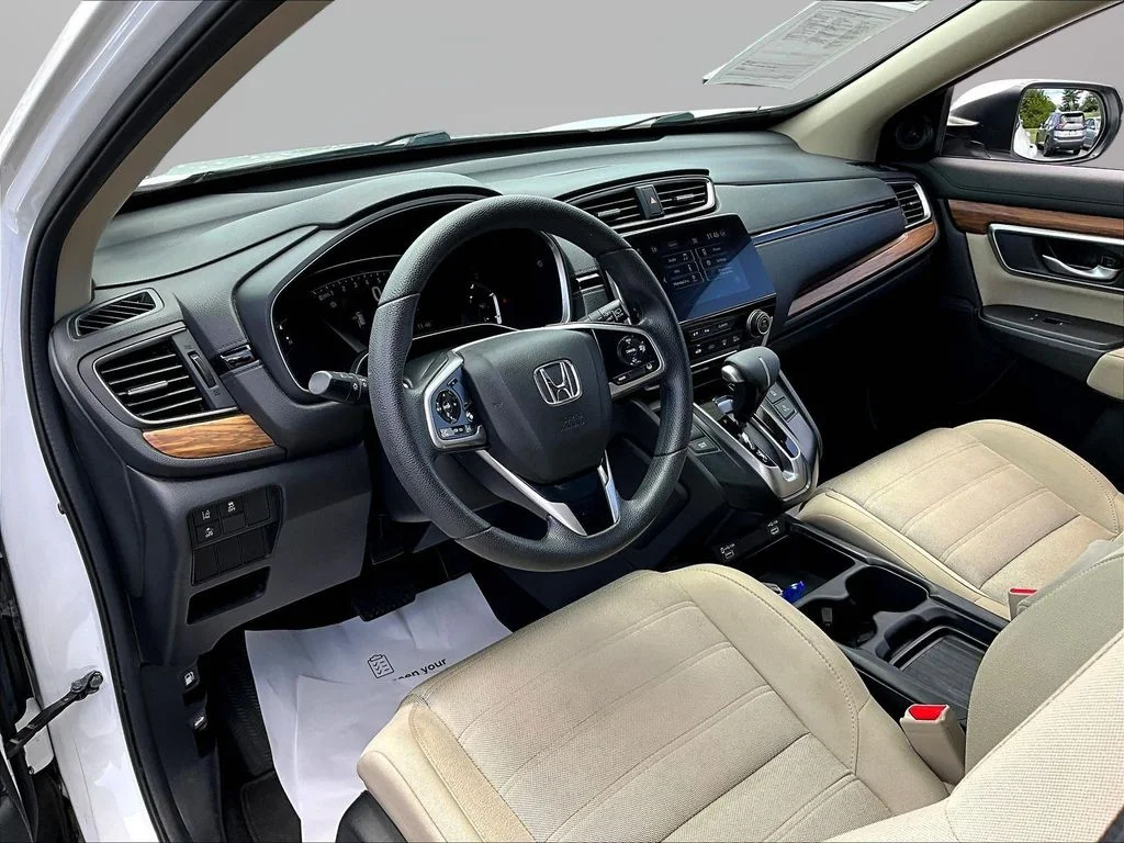 Certified Used 2021 Platinum White Pearl Honda EX image 18