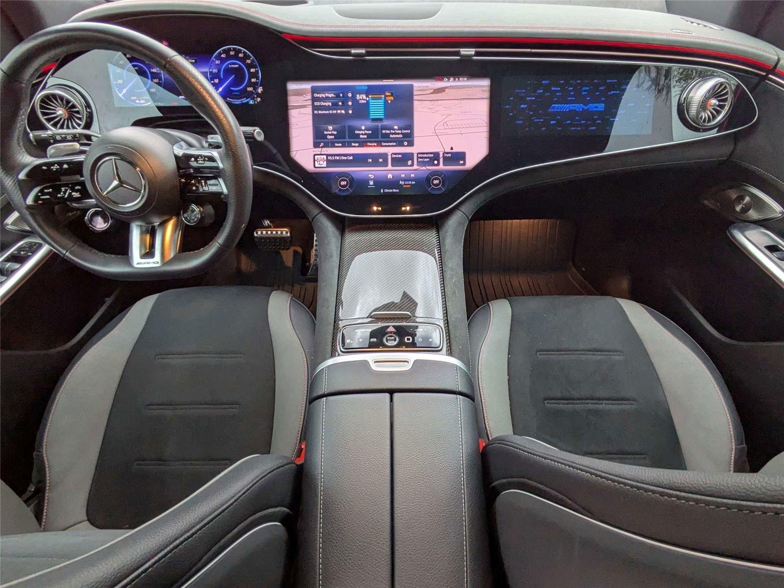Used 2024 MANUFAKTUR Alpine Grey Mercedes-Benz AMG® EQE image 18