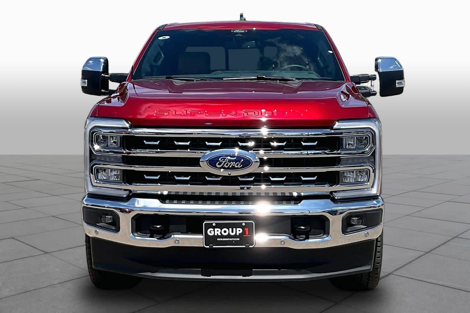 New 2026 Ruby Red Metallic Tinted Clearcoat Ford F-250® Lariat® image 3