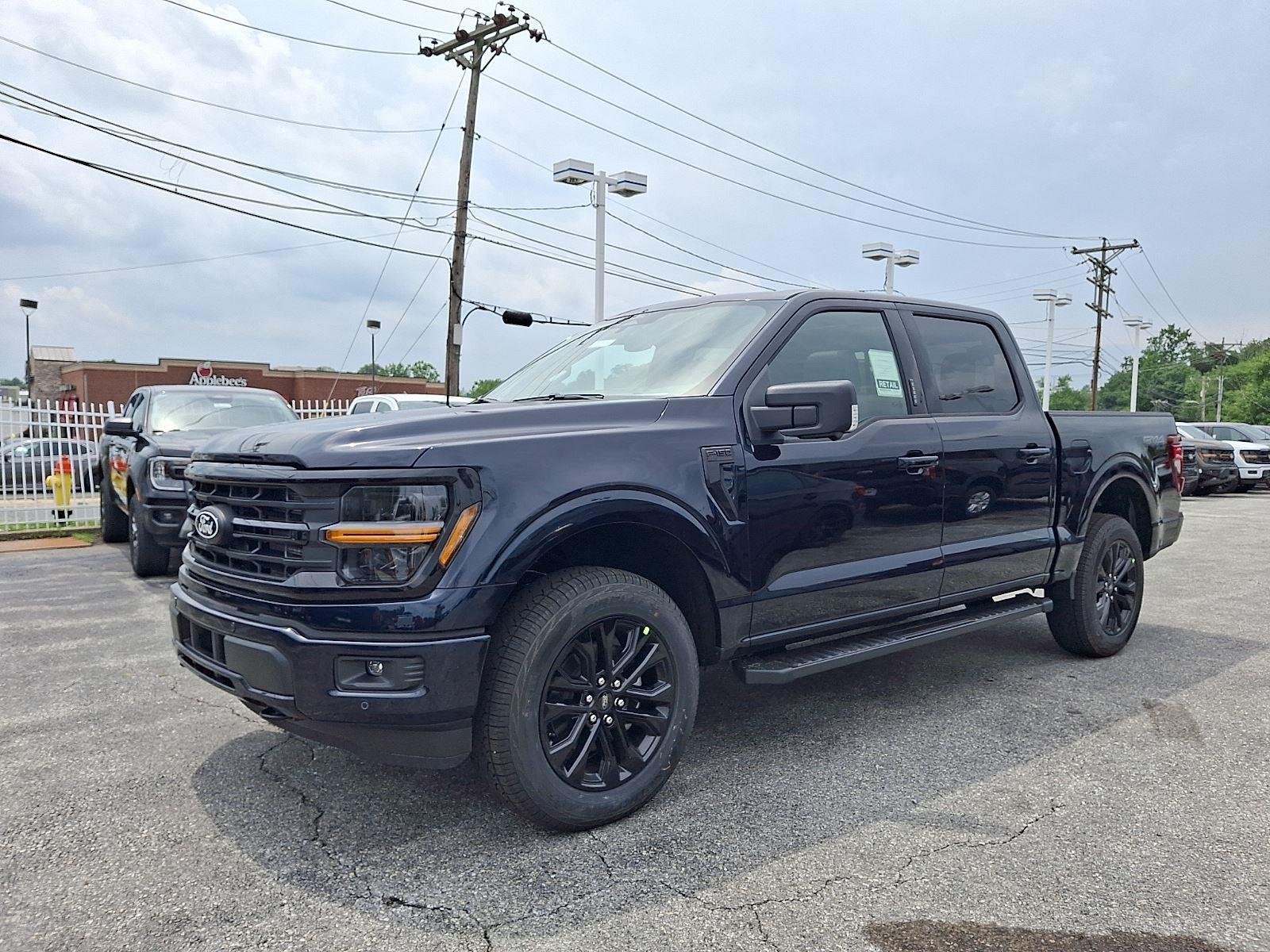 New 2026 Antimatter Blue Metallic Ford XLT image 2