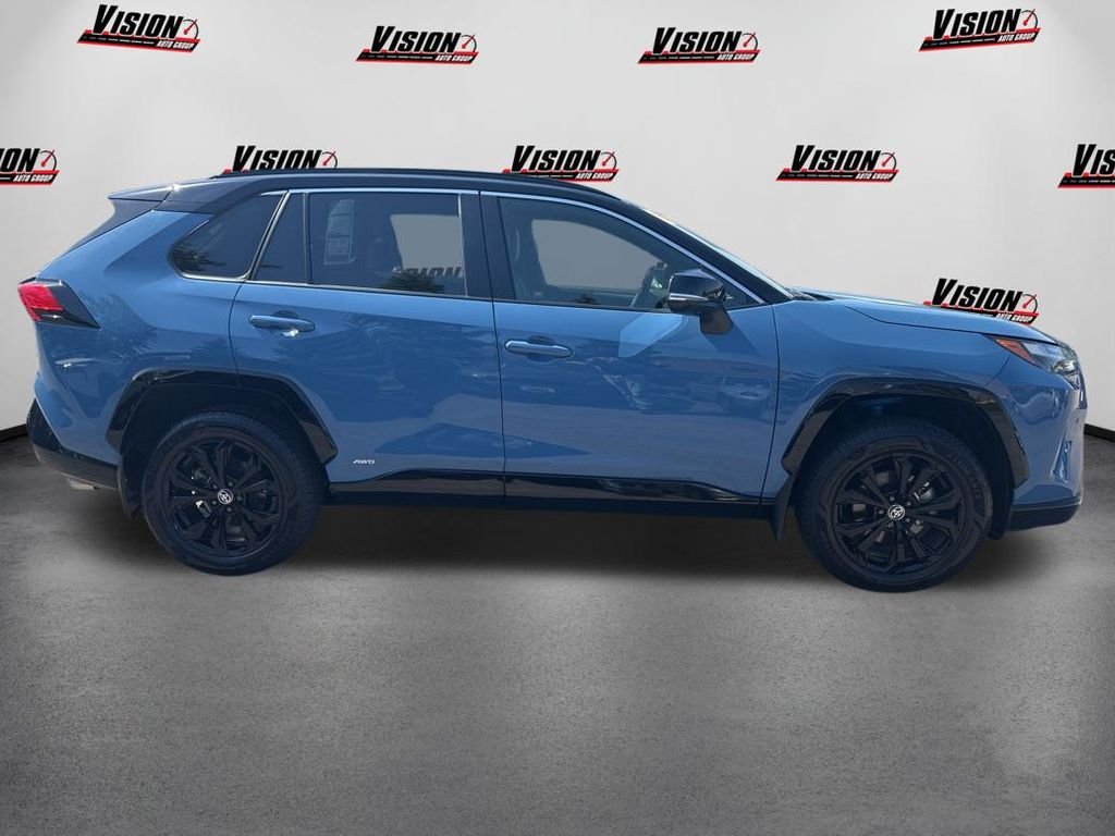 Used 2025 Blue Toyota XSE image 4