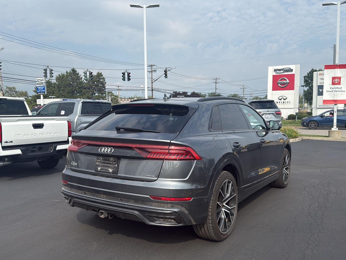 Used 2019 Daytona Gray Pearl Effect Audi Prestige image 5