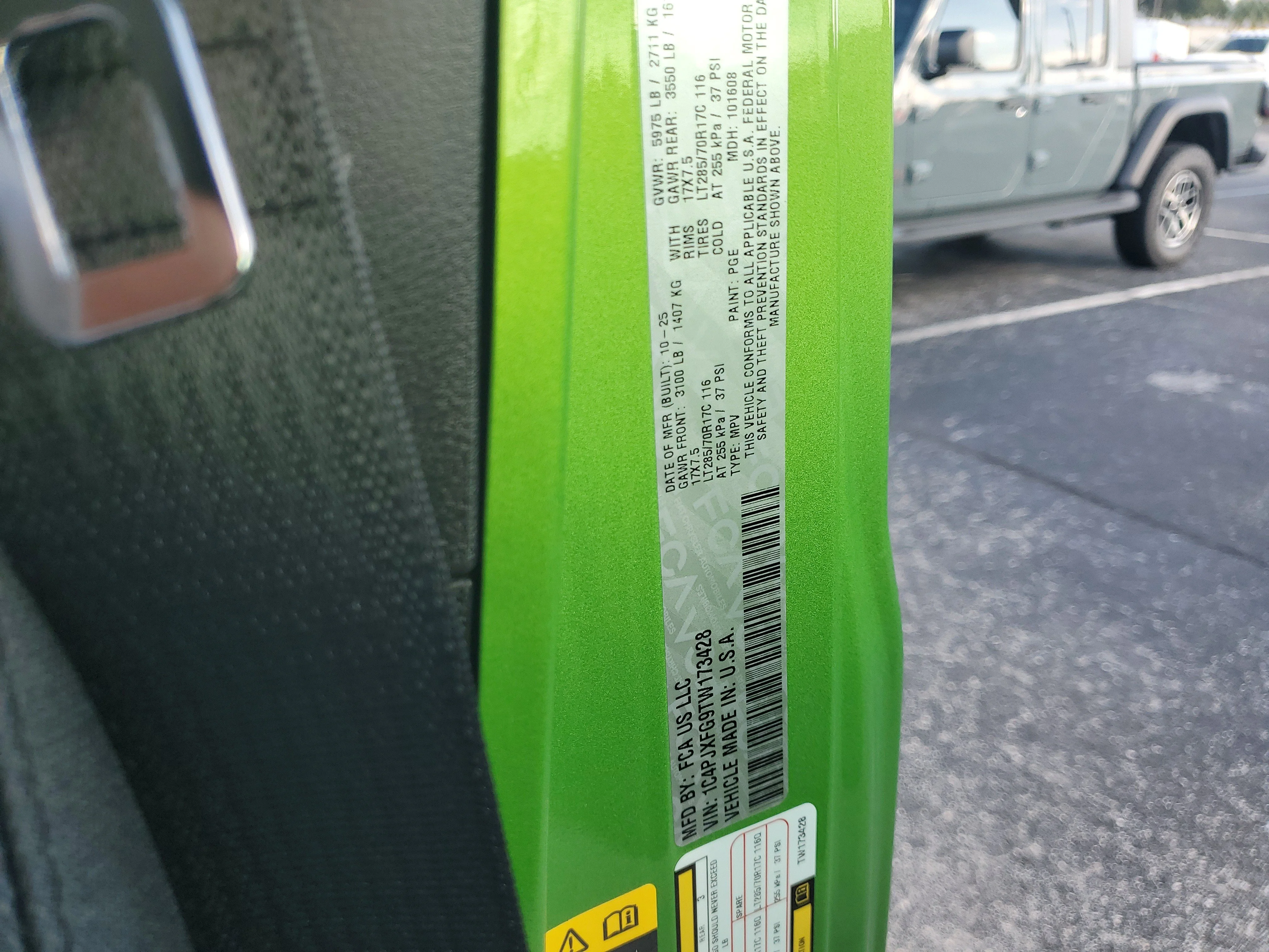 New 2026 Mojito Clearcoat Jeep Rubicon image 16