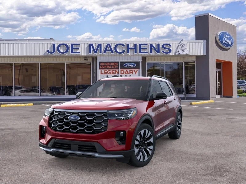 New 2026 Rapid Red Metallic Tinted Clearcoat Ford Platinum™ image 3