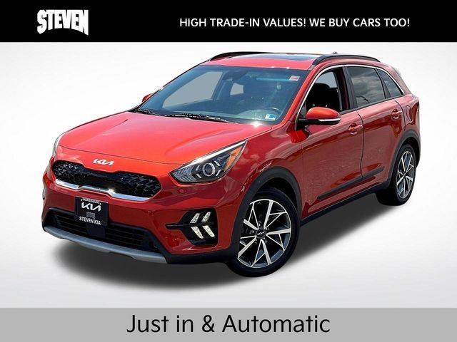 Used 2022 Orange Kia Touring image 3